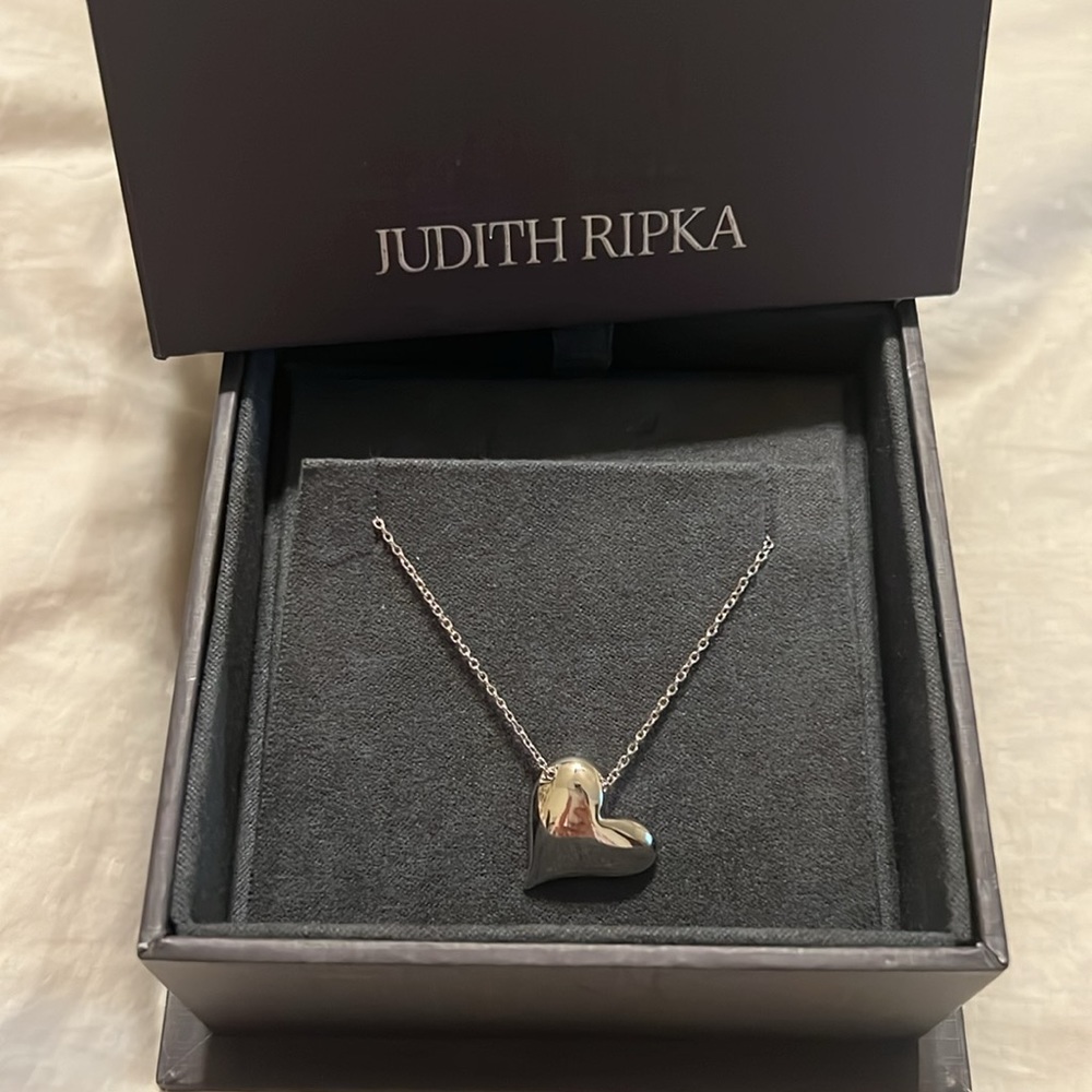 Judith Ripka Eros Heart Necklace - Picture 5 of 8